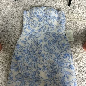 Blue and White Floral Dress bundle 2 dresses